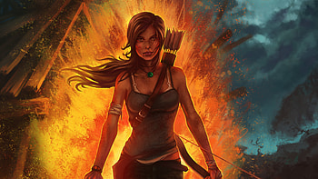 Tomb Raider Artworks, tomb-raider, lara-croft, artwork, artist, digital-art, deviantart HD wallpaper