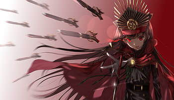 Demon Archer Fate Grand Order, fate-grand-order, anime-girl, anime, artwork, artist, digital-art HD wallpaper