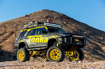Tonka_Toyota_4Runner, Black, Tonka, Lift, Light Bar HD wallpaper