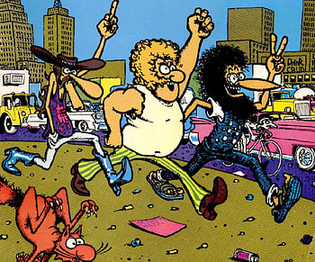 The Fabulous Furry Freak Brothers, Comic Books, Comics, Comix, Art HD wallpaper