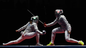 Fencing , Zoey Thompson, Fencing art, Fencing illustrations HD wallpaper