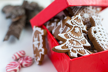 Holidays, New Year, Cookies, Christmas, Bakery Products, Baking, Gingerbread HD wallpaper