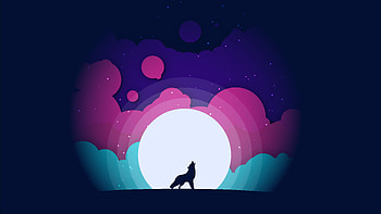 Fox Minimal 10k, fox, artist, artwork, digital-art, minimalism, minimalist HD wallpaper