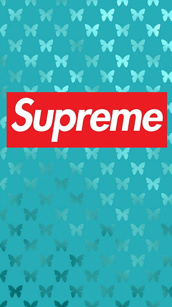 Supreme, Blue, Logo HD phone wallpaper