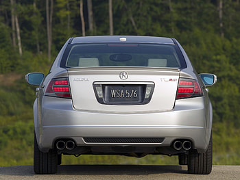 Auto, Trees, Acura, Cars, Back View, Rear View, Style, Akura, Tl, 2007, Silver Metallic HD wallpaper