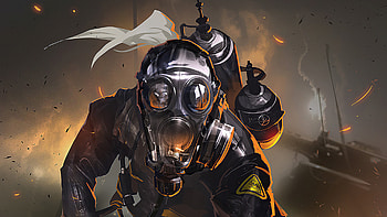 Fireman, artistic, men HD wallpaper