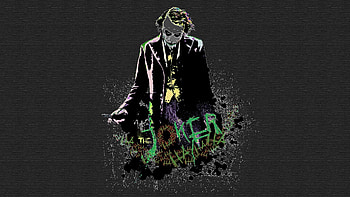 Heath Ledger Joker . HD wallpaper