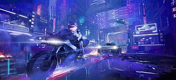 Scifi Girl Bike Cyberpunk , cyberpunk, scifi, artist, artwork, digital-art, artstation HD wallpaper