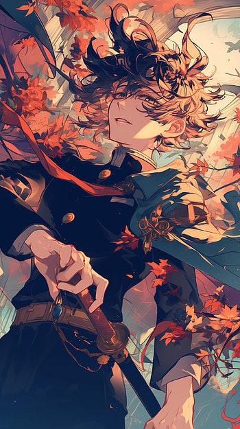 Yuno in Autumn - Black Clover, Anime, Black Clover HD phone wallpaper