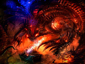 Are you afraid of the dark?, afraid, beast, fear, dark HD wallpaper