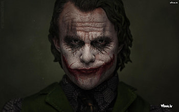 Heath Ledger Joker HD wallpaper