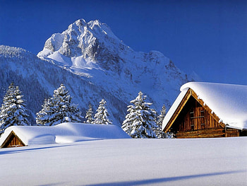 Landscape, Winter, Nature, Snow HD wallpaper