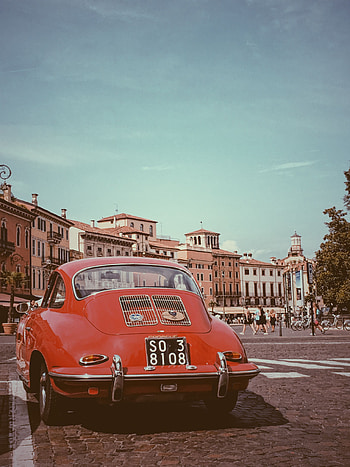 Porsche, Italy, Cars, Car, Retro, Verona HD phone wallpaper