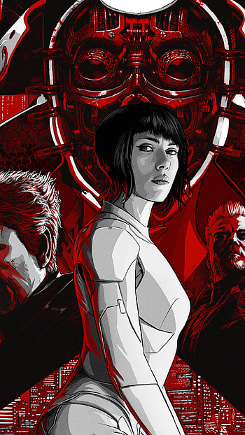 Ghost in the Shell, 2017 movie HD phone wallpaper
