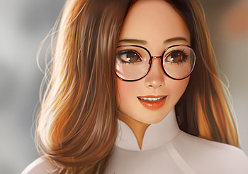 Cute Girl Artwork, fantasy-girls, painting, artist, artwork, digital-art, deviantart HD wallpaper