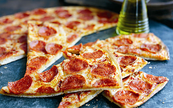 Food and drink , Tempting pizza, Gastronomic pleasure, Tasty indulgence HD wallpaper