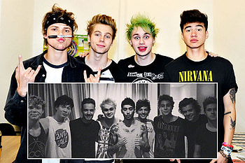 ... 5Sos And One Direction Collage Header - All The Gallery You Need! HD wallpaper