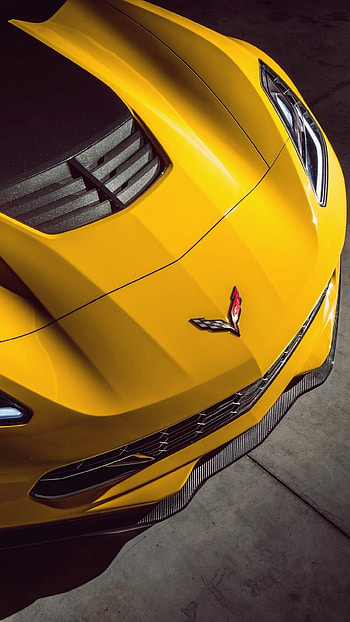 yellow car, vehicle HD phone wallpaper