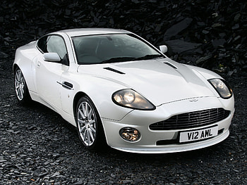 Auto, Aston Martin, Cars, Front View, 2004, V12, Vanquish HD wallpaper
