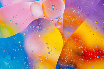Bubbles, Circles, Multicolored, Motley, Texture, Textures, Form, Gradient HD wallpaper