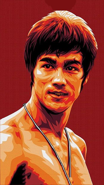 Bruce Lee, Movies, Action icon HD phone wallpaper