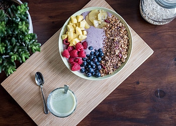 Food, Blueberry, Raspberry, Berries, Porridge HD wallpaper