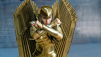 Golden Wonder Woman 1984 HD wallpaper