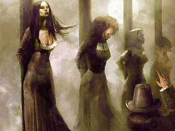 Witch, Dark HD wallpaper