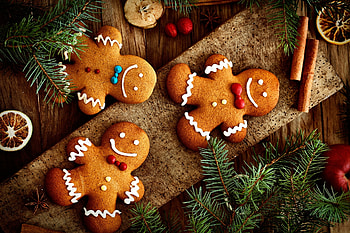 Merry Christmas!, sweet, craciun, christmas, dessert, cookie, gingerbread, food HD wallpaper