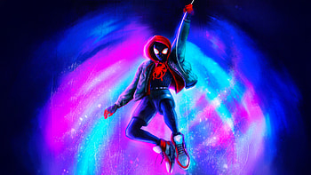 Miles Spiderman Into The Spiderverse, spiderman, miles-morales, spiderman-into-the-spider-verse, superheroes, artwork, art, digital-art, deviantart HD wallpaper