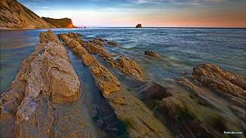rock lines, line, rock HD wallpaper