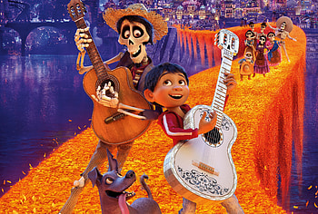 Coco, animation movie, dance, ghost, 2017 HD wallpaper