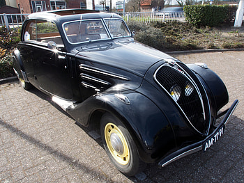 peugeot 402 b e, peugeot, french, car, coupe HD wallpaper