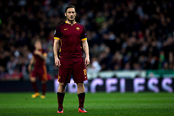 UEFA Champions League, Francesco Totti HD wallpaper