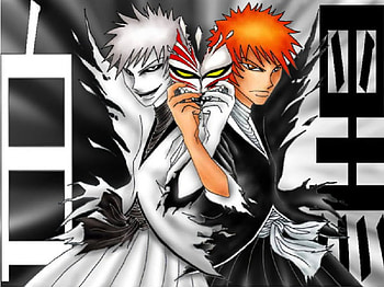 Which Side are You on?, bleach, black, ichigo, dark ichigo HD wallpaper