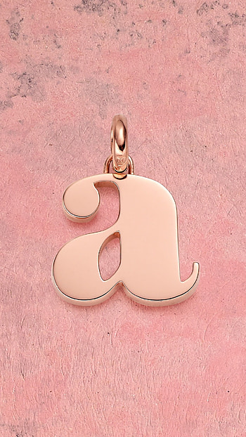A Letter, Small A, pink, locket HD phone wallpaper