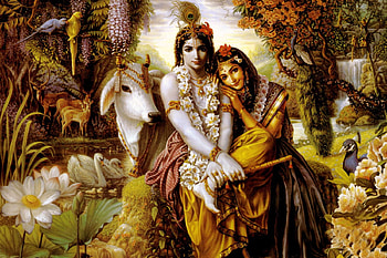 Radha Krishna, Radha Krishna Art HD wallpaper