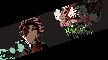 Gyutaro Tanjiro Kamado Demon Slayer Kimetsu no Yaiba HD wallpaper