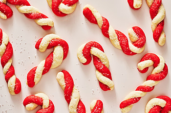 Cookies, Candy Cane HD wallpaper