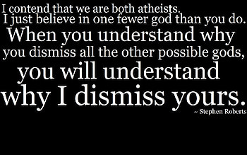 Quote, atheism, atheist quotes, atheist HD wallpaper