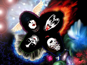 Kiss-Rock and Roll Over/tripped out, other, people, entertainment, men HD wallpaper