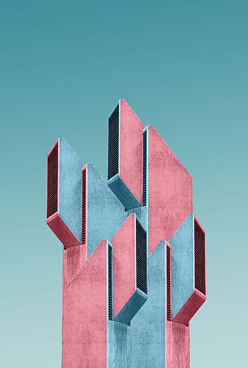 Architecture, building, concrete tree HD phone wallpaper