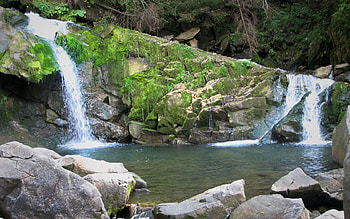 Landscape, Waterfalls HD wallpaper