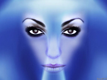 Blue Girls, blue, girls HD wallpaper
