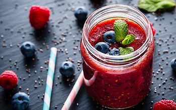 Raspberry Smoothie, fruit, smoothie, raspberry, drink HD wallpaper