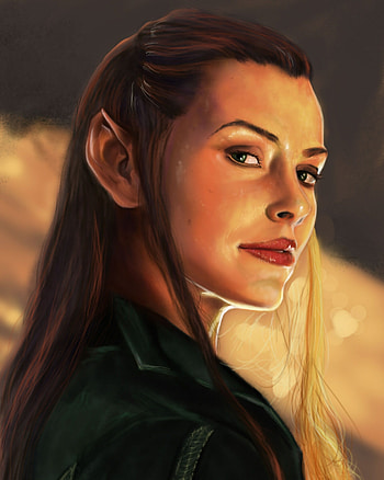 Fran Narvez, Tauriel HD phone wallpaper