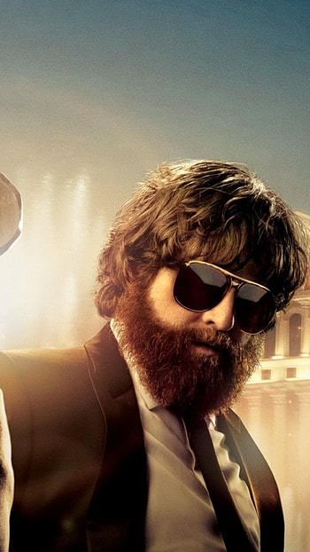 Zach Galifianakis, Hangover Alan , Samantha Simpson, Funny HD phone wallpaper