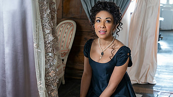 Genevieve Delacroix, Bridgerton HD wallpaper