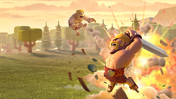 Barbarian, barbarian, clash-of-clans, supercell, games HD wallpaper