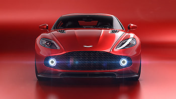 Aston Martin Zagato 2016, aston-martin, cars, concept-cars, red HD wallpaper